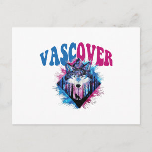 Zidika vascover wolf Essential Postcard