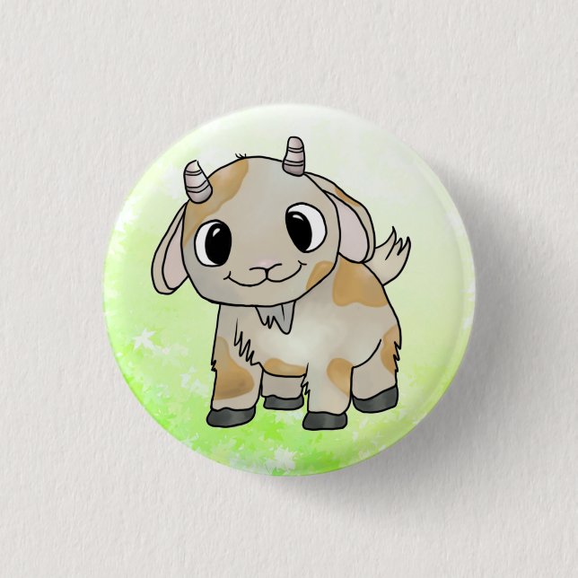 Zieglein 1 Inch Round Button (Front)