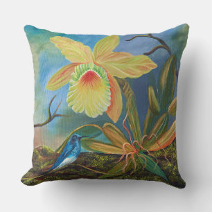 Zierkissen Kolibri Throw Pillow