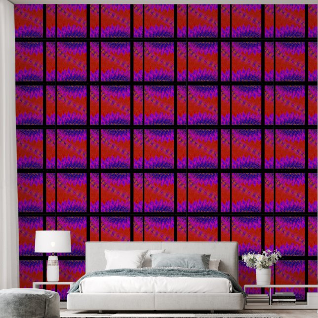 ZIG ZAG 11 Postcard Wallpaper (Bedroom)