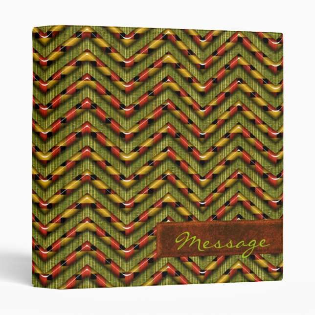 Zig Zag 1 Classeur (Devant/Côté)