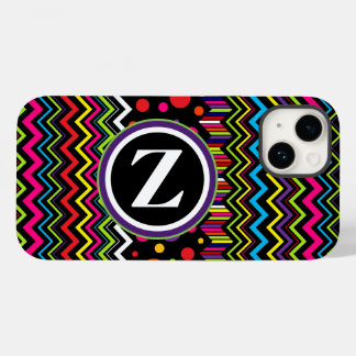 Zig Zag & Dots Case-Mate iPhone 14 Case