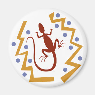 Zig Zag Lizard Magnet