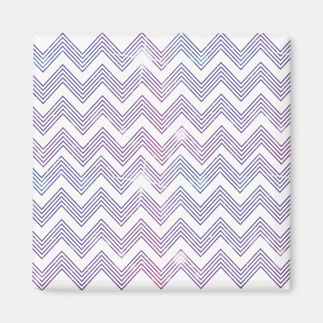 Zig Zag Pattern Magnet (Front)