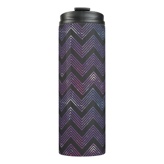 Zig Zag Pattern Thermal Tumbler (Front)