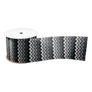 ZIG ZAG SATIN RIBBON