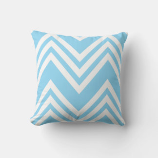 Zig Zag Wave Throw Pillow