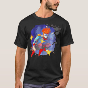 Ziggy Floats In Stardust Music Inspired Spaceman T-Shirt