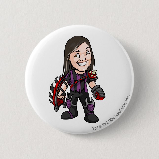 Ziggytron Darigan Citadel Staff Player 2 Inch Round Button (Front)