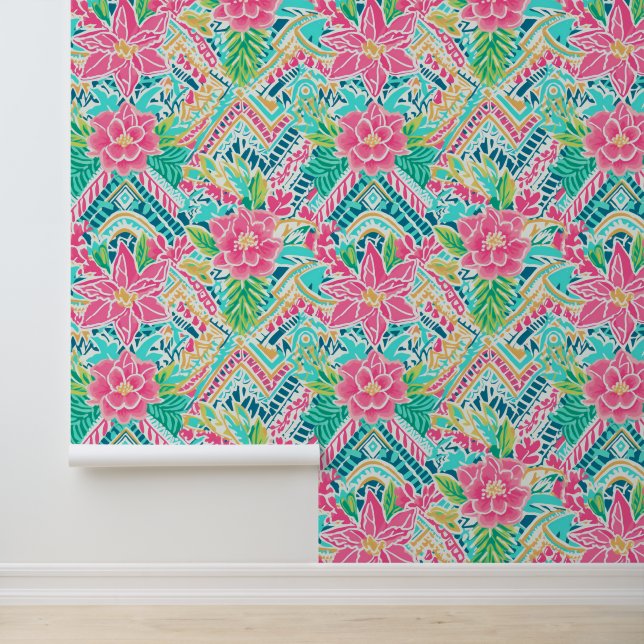 Zigzag Bloom Wallpaper (Application)