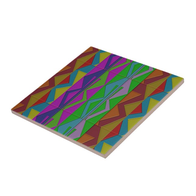 ZigZag Ceramic Tile (Side)