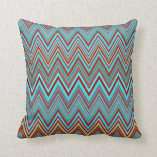 Zigzag / Chevron Pattern Mojo Throw Pillow