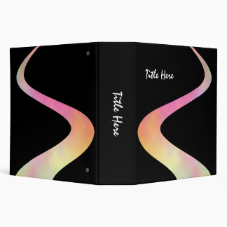 ZigZag Curve (2in) on Black Binder
