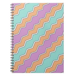 ZigZag Geometric Pattern Notebook