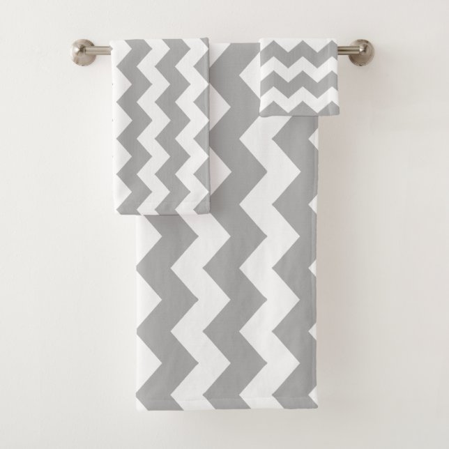 Zigzag gris rayé (En situation)