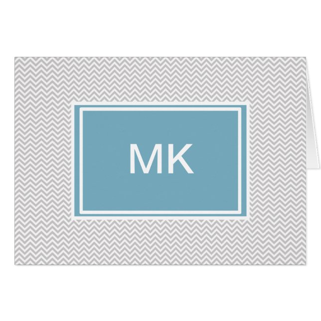 ZigZag gris simple (Devant horizontal)