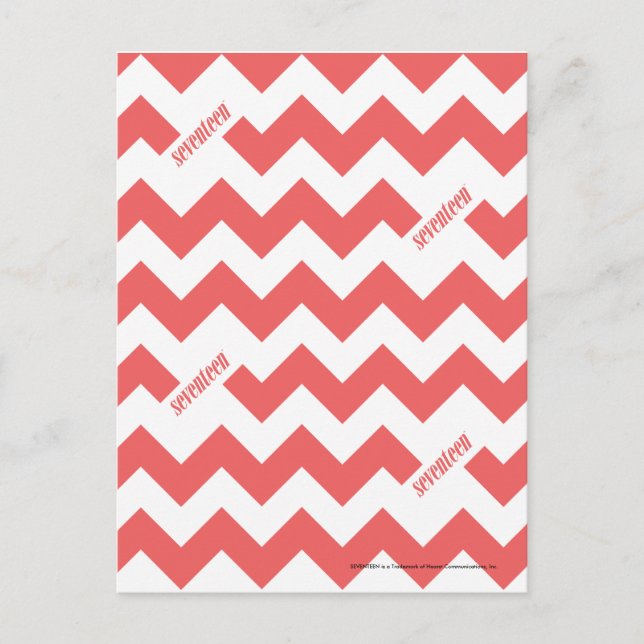 ZigZag LtPink Postcard (Front)
