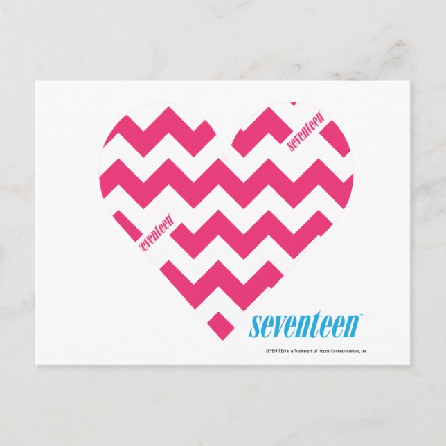 ZigZag Magenta 3 Postcard (Front)