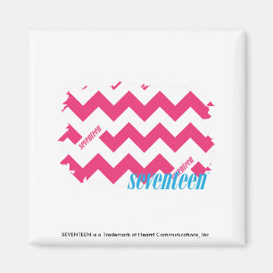 ZigZag Magenta 4 Magnet
