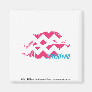 ZigZag Magenta Magnet
