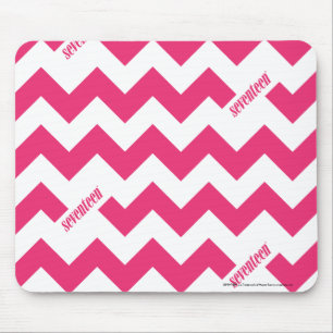 ZigZag Magenta Mouse Pad