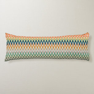 Zigzag Multicolor Pattern Body Pillow