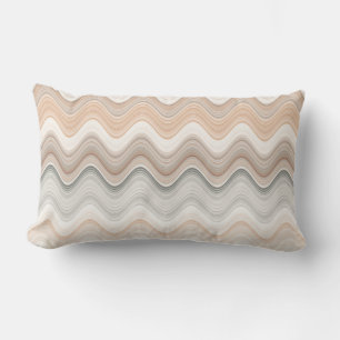 Zigzag Multicolor Pattern  Lumbar Pillow