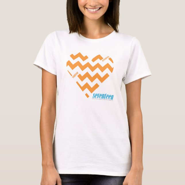 ZigZag Orange 2 T-Shirt (Front)