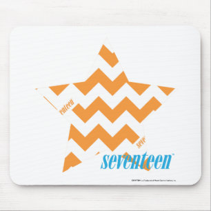 ZigZag Orange 3 Mouse Pad