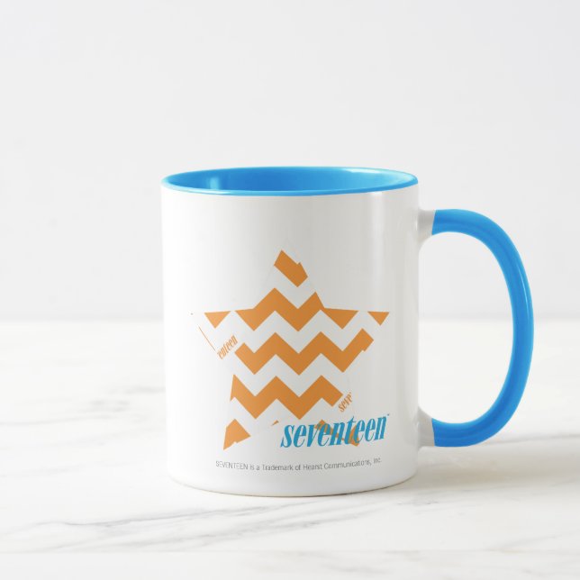ZigZag Orange 3 Mug (Right)