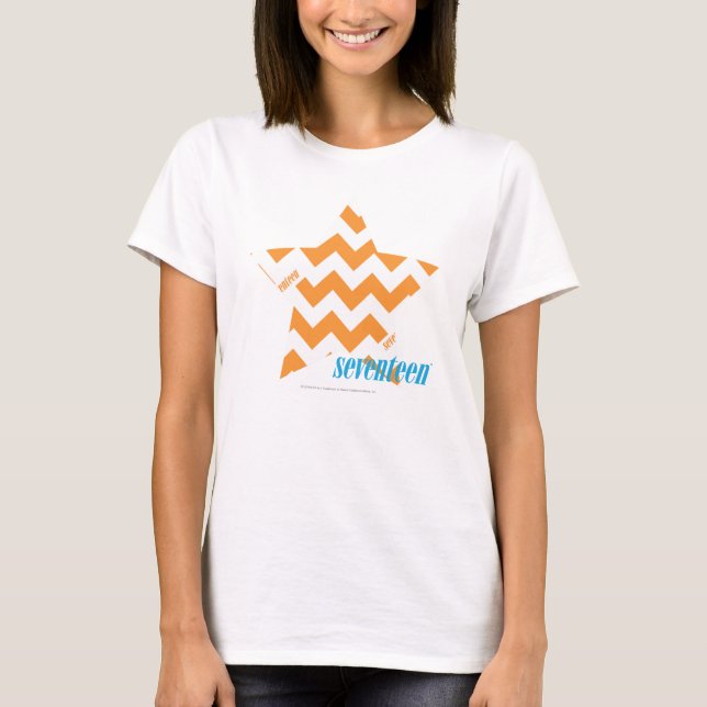 ZigZag Orange 3 T-Shirt (Front)