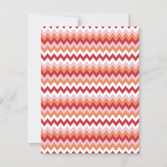 Zigzag pattern 2 card (Front)