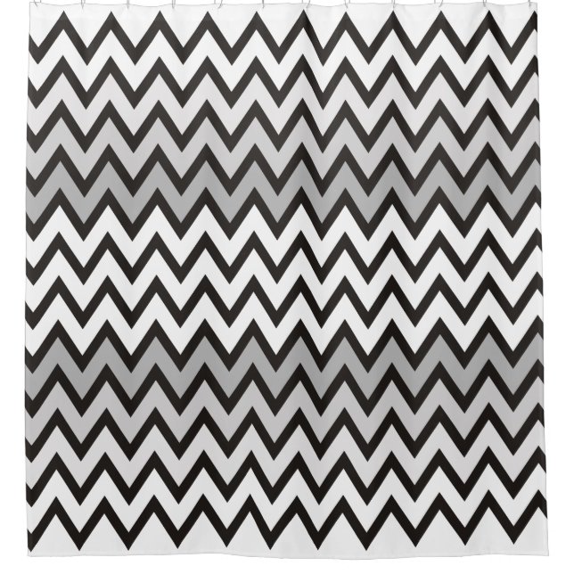 Zigzag pattern - black white grey + your backgr. (Front)