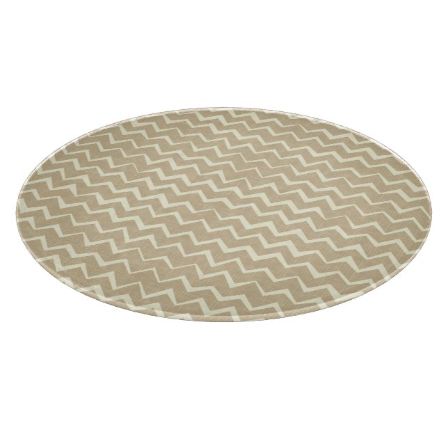 Zigzag pattern cutting board (Corner)