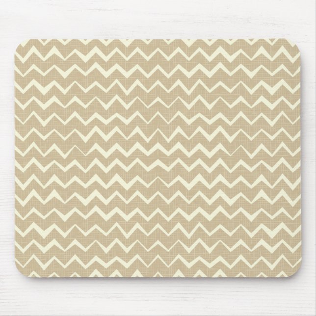 Zigzag pattern mouse pad (Front)