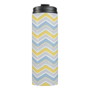Zigzag pattern  thermal tumbler