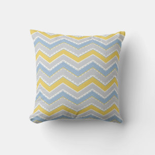 Zigzag pattern  throw pillow