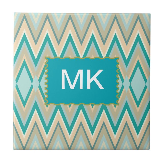 zigzag-phones diagonal tile (Front)