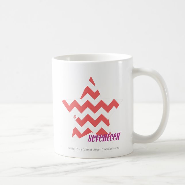 ZigZag Pink 4 Coffee Mug (Right)