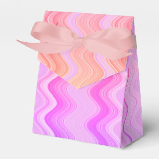 Zigzag Pink Pattern  Favor Box