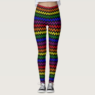 Zigzag Pride Colours Leggings