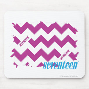 ZigZag Purple 3 Mouse Pad