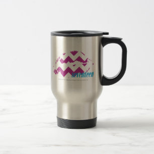 ZigZag Purple Travel Mug