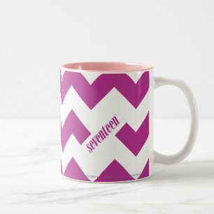 ZigZag Purple Two-Tone Coffee Mug