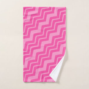 Zigzag rose chaud Chevron Motif Design