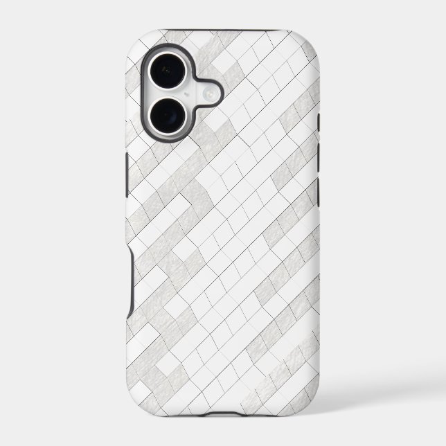 zigzag squares in grey... (Back)