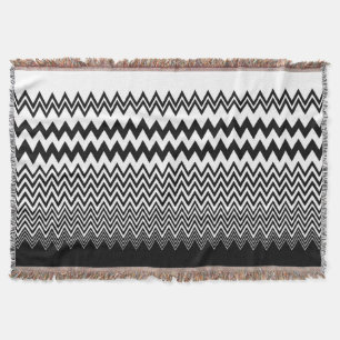 zigzag throw blanket