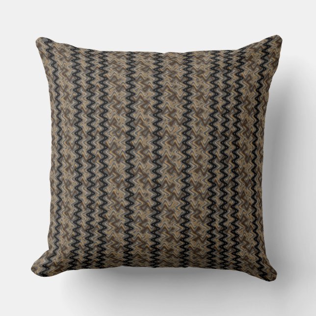 Zigzag Throw PIllow (Front)
