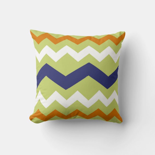 Zigzag Throw Pillow (Front)