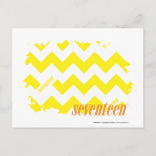 ZigZag Yellow 2 Postcard
